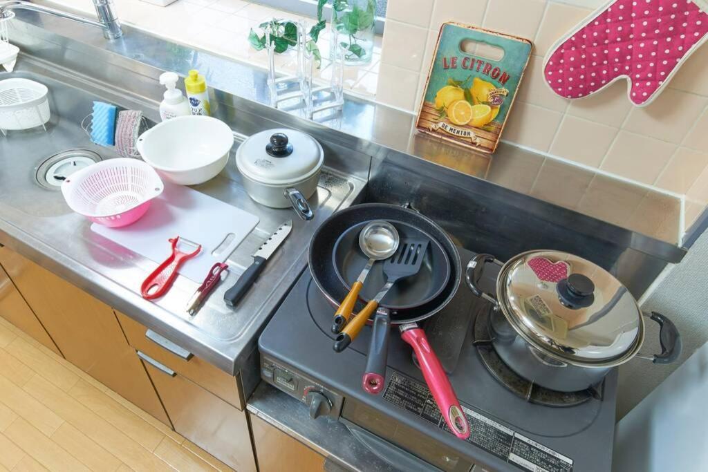 Ferienwohnung ESPERANZA103 広い綺麗快適高速WiFi Präfektur Tokio Exterior foto